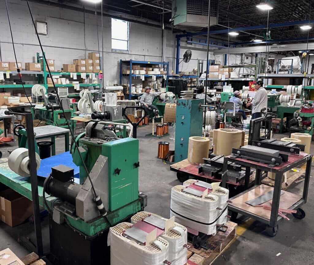 AFP Transformers Corp. manufacturing facility — Edison, New Jersey transformer production